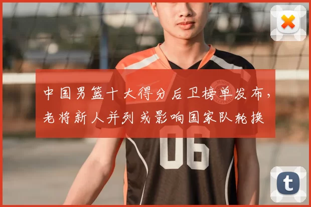 中国男篮十大得分后卫榜单发布，老将新人并列或影响国家队轮换