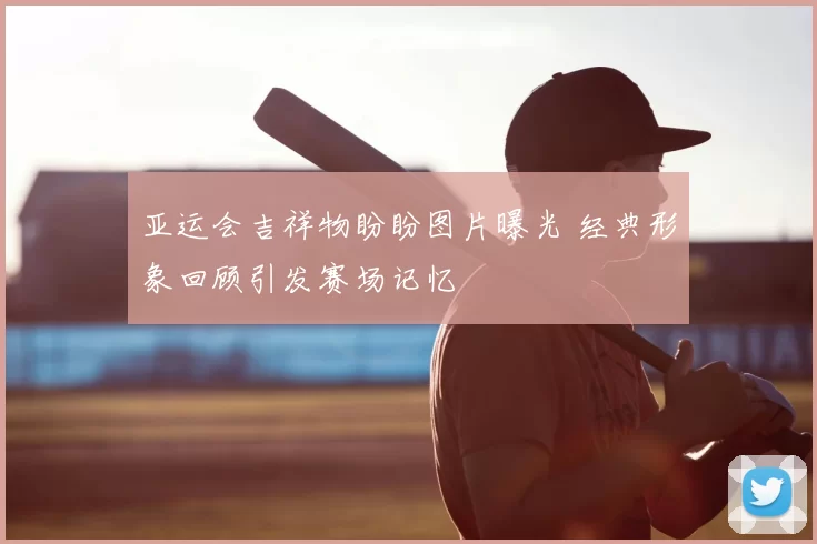 亚运会吉祥物盼盼图片曝光 经典形象回顾引发赛场记忆