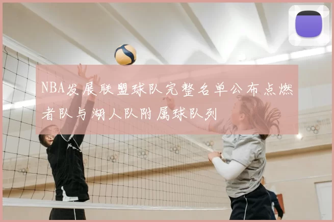 NBA发展联盟球队完整名单公布点燃者队与湖人队附属球队列