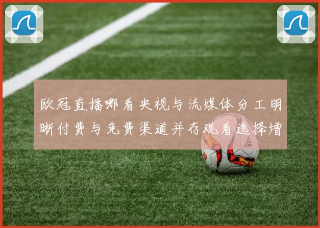 欧冠直播哪看央视与流媒体分工明晰付费与免费渠道并存观看选择增多